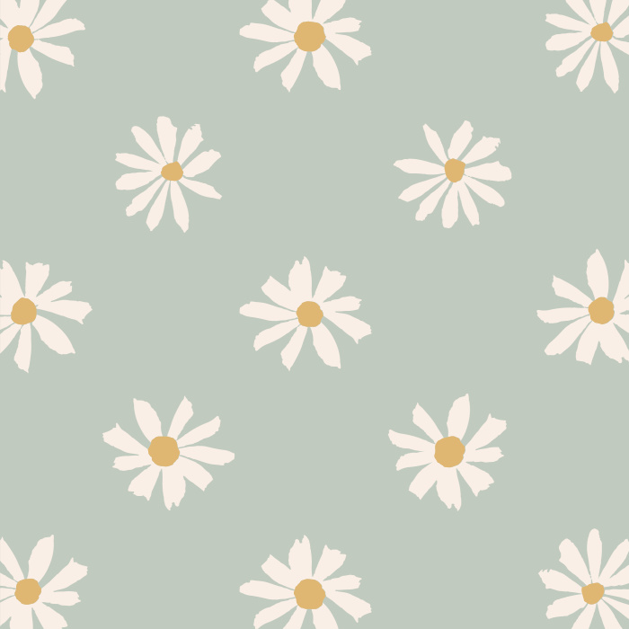 The Precious Daisies Peel And Stick Removable Wallpaper will add a cute, floral accent to any wall in your home!