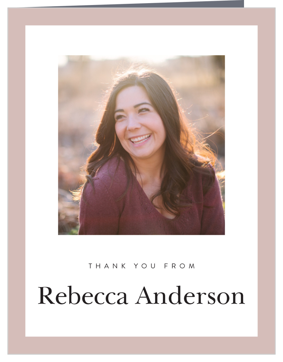 Cheerful Triad Graduation Thank You Cards
