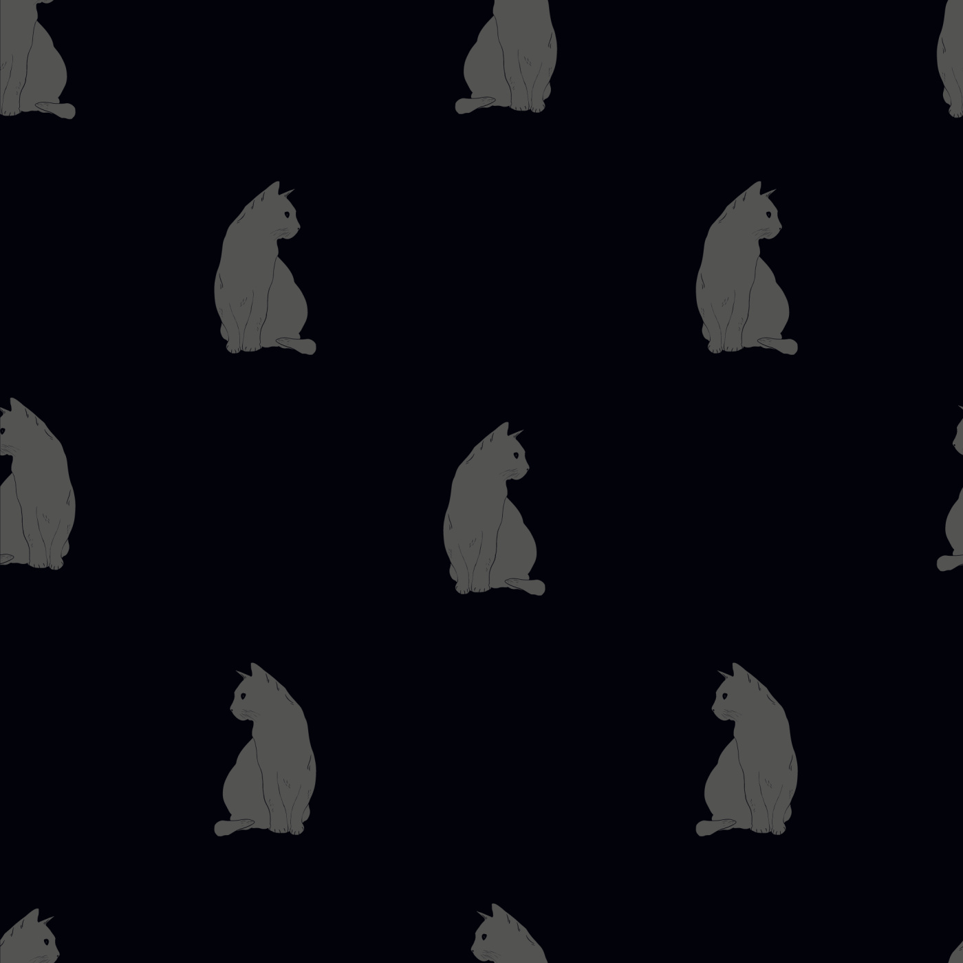 Minimal Kittens Wallpaper