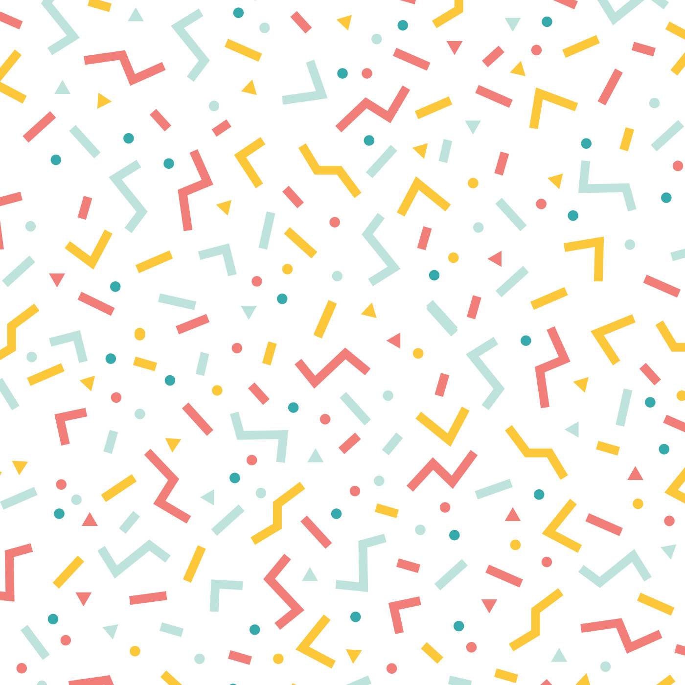 Geo Confetti Wallpaper