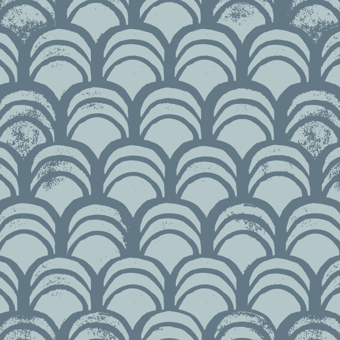 Create a truly unique space with our Batik Shells Peel and Stick Removable Wallpaper.