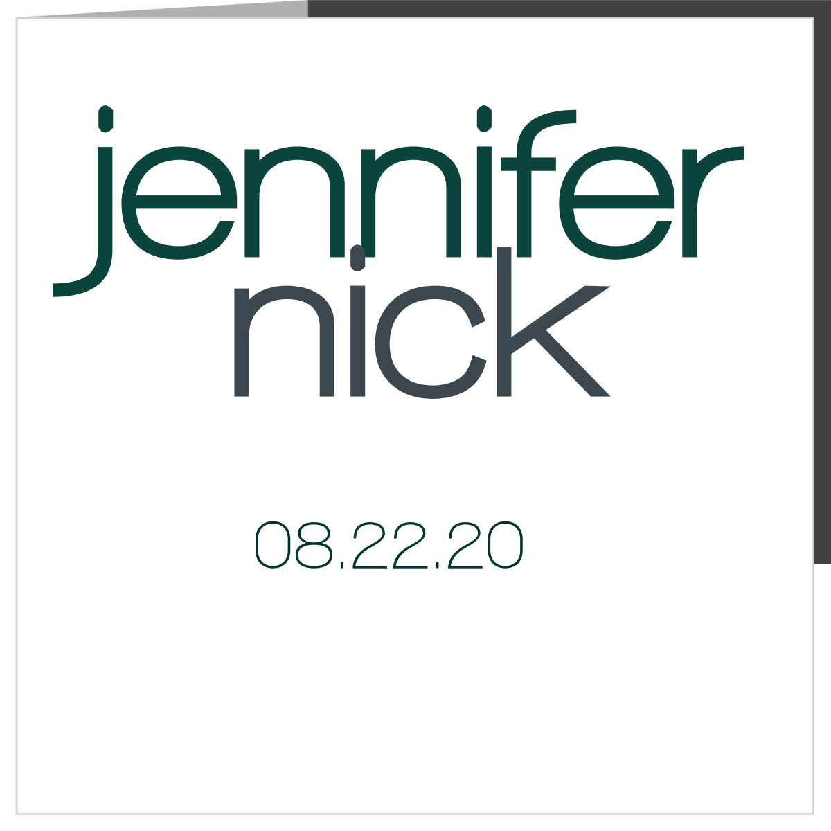 Perfect Ending Wedding Invitations