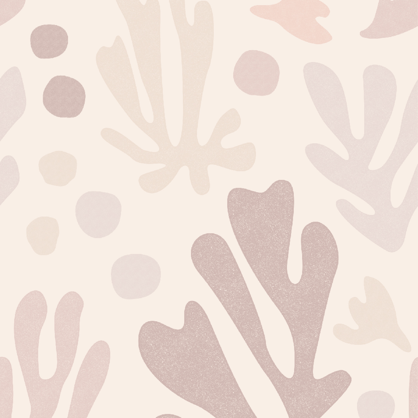 Modern Floral Wallpaper