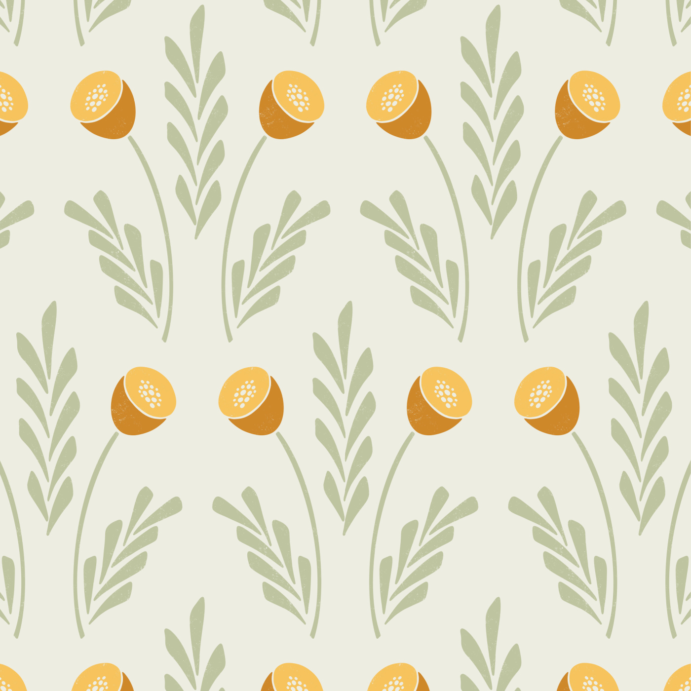 Wildflower Stamp Wallpaper