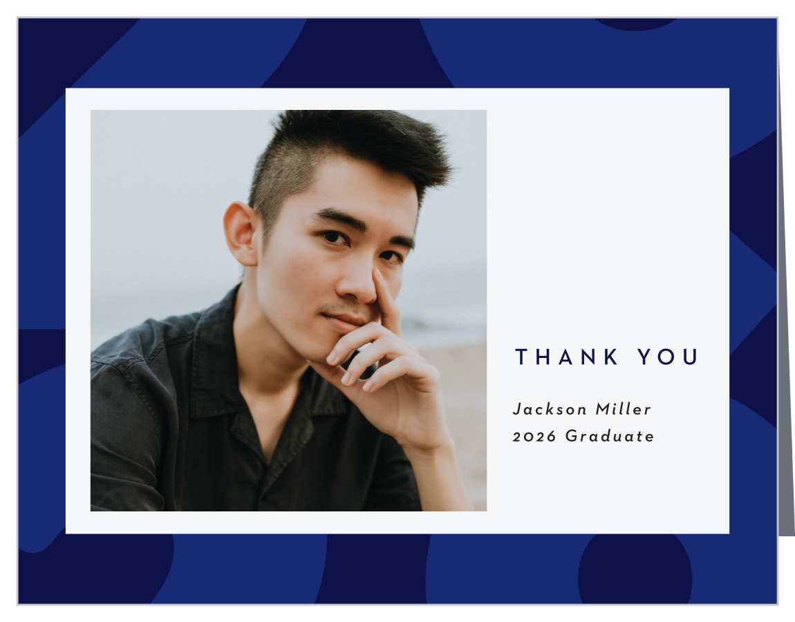 Split Year Graduation Thank You Cards