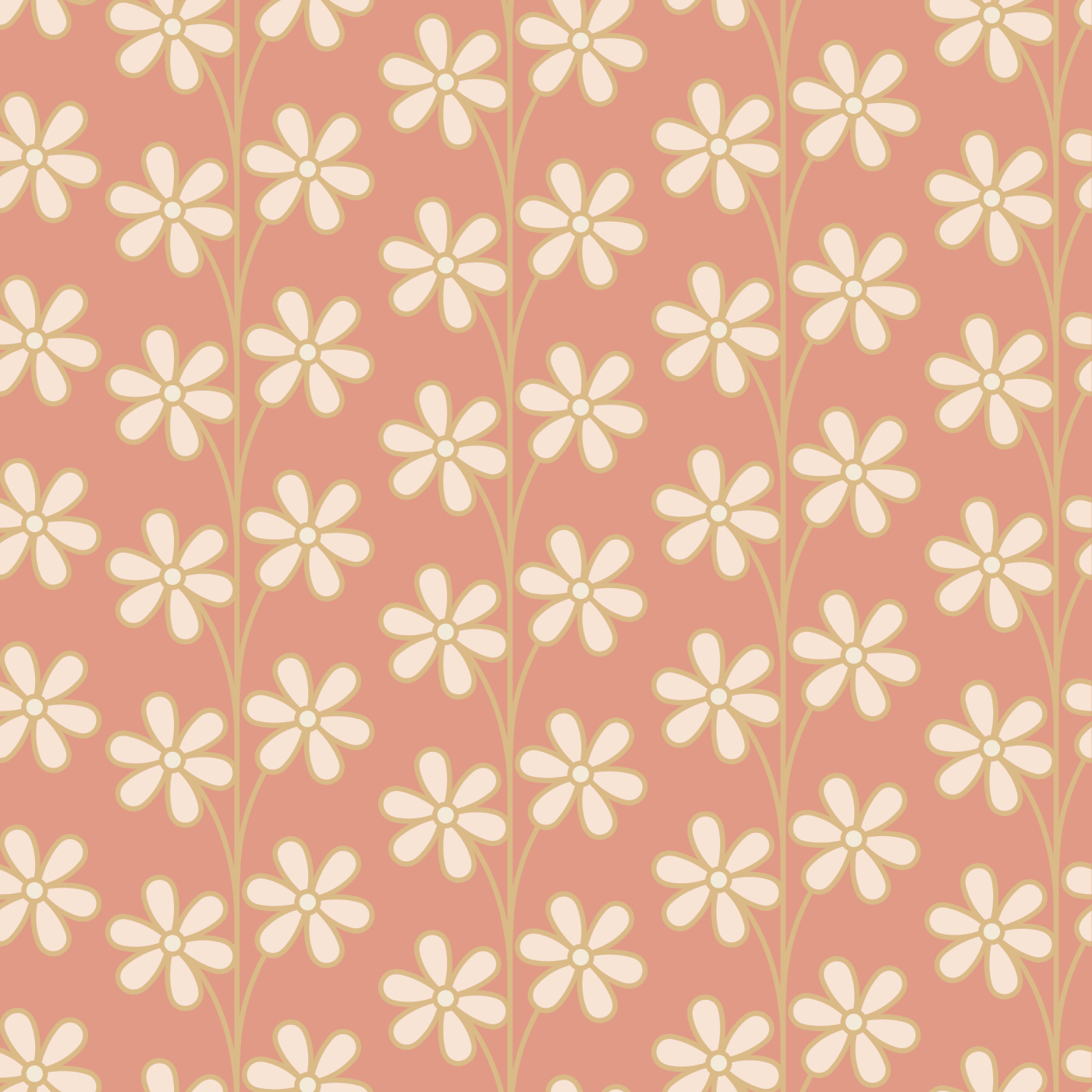 Daisy Dance Wallpaper