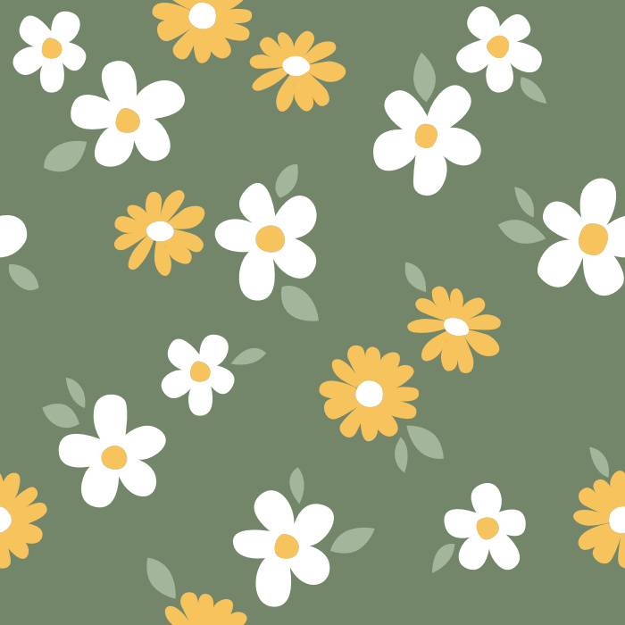 Plant a blossoming garden on any wall in your home with our Daisy Dreams Peel And Stick Removable Wallpaper.