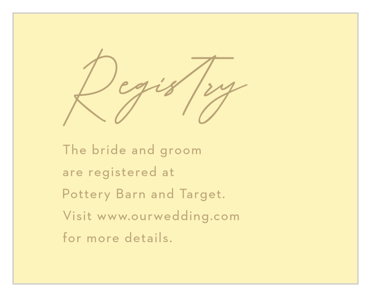 Minimal Stack Registry Cards
