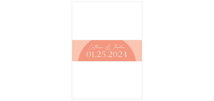 Fresh Type Wedding Belly Bands