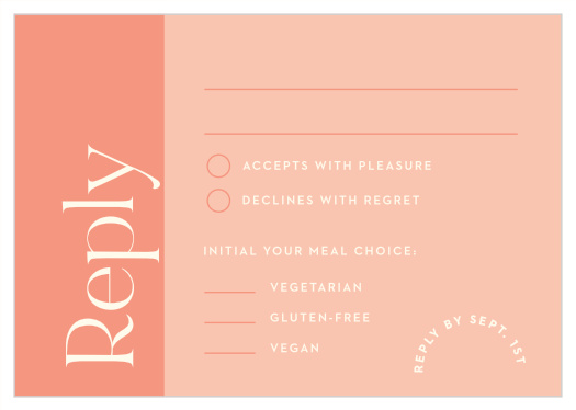 Fresh Type Response Cards
