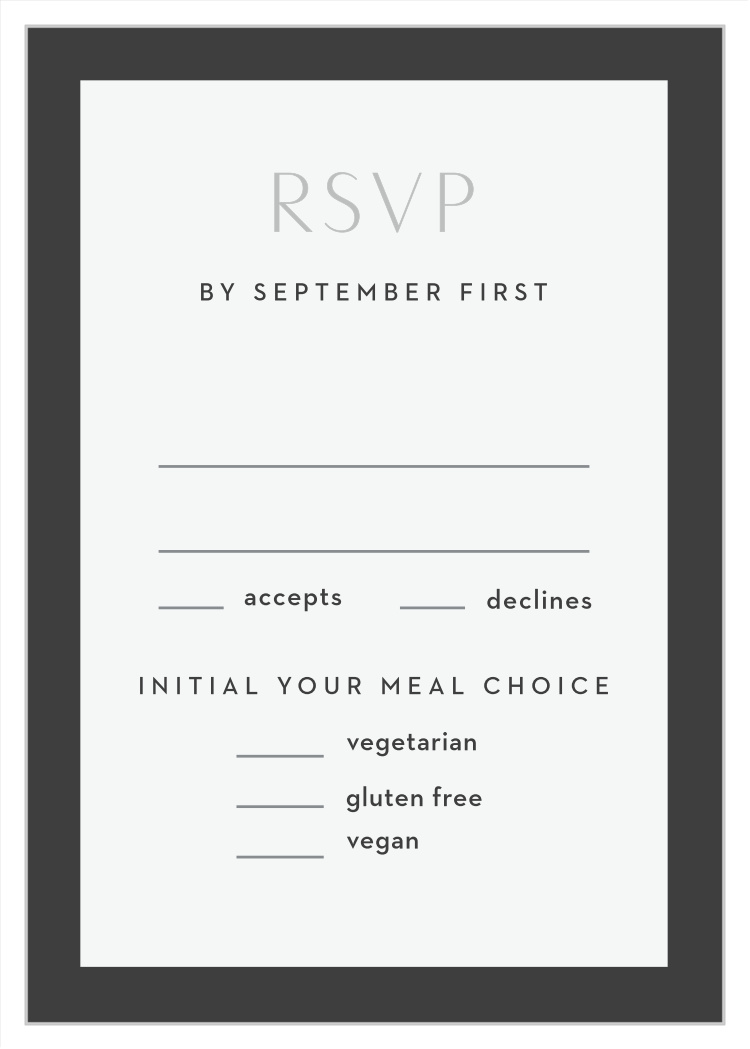 Ring Simplicity Response Cards