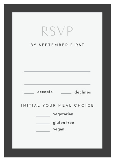 Ring Simplicity Response Cards