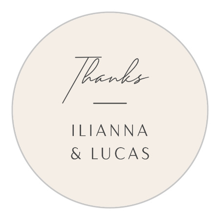 Ilianna Elegance Wedding Stickers