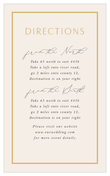You & Me Direction Cards