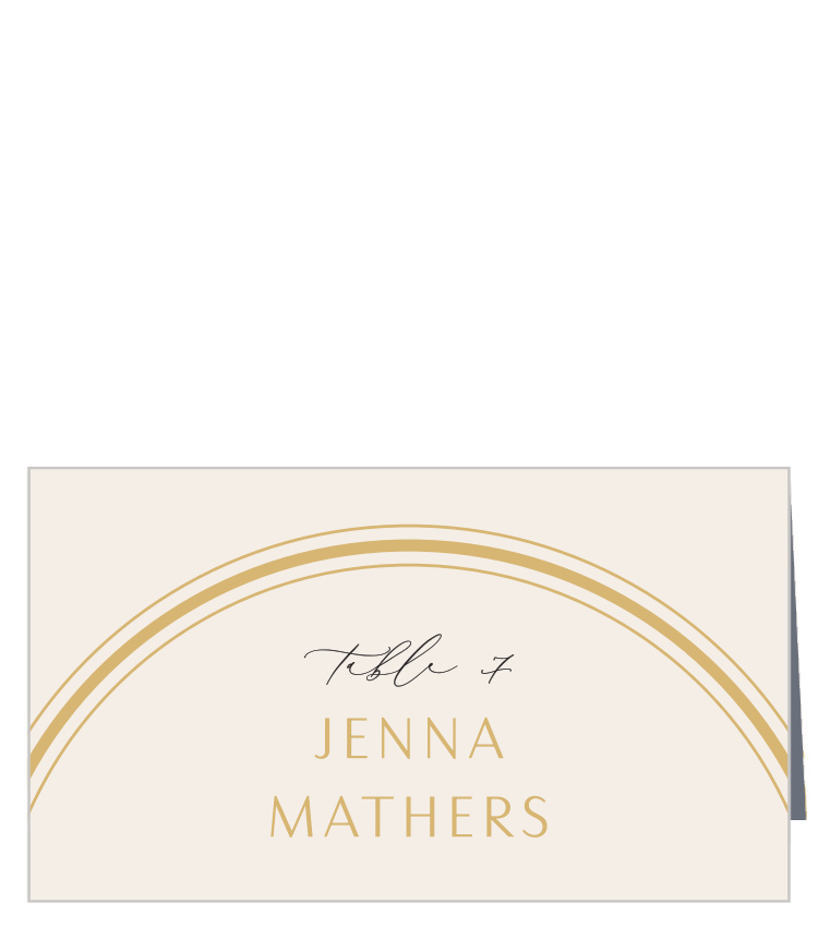 You & Me Place Cards