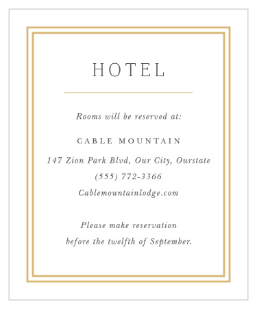 Alluring Aubrey Accommodation Cards