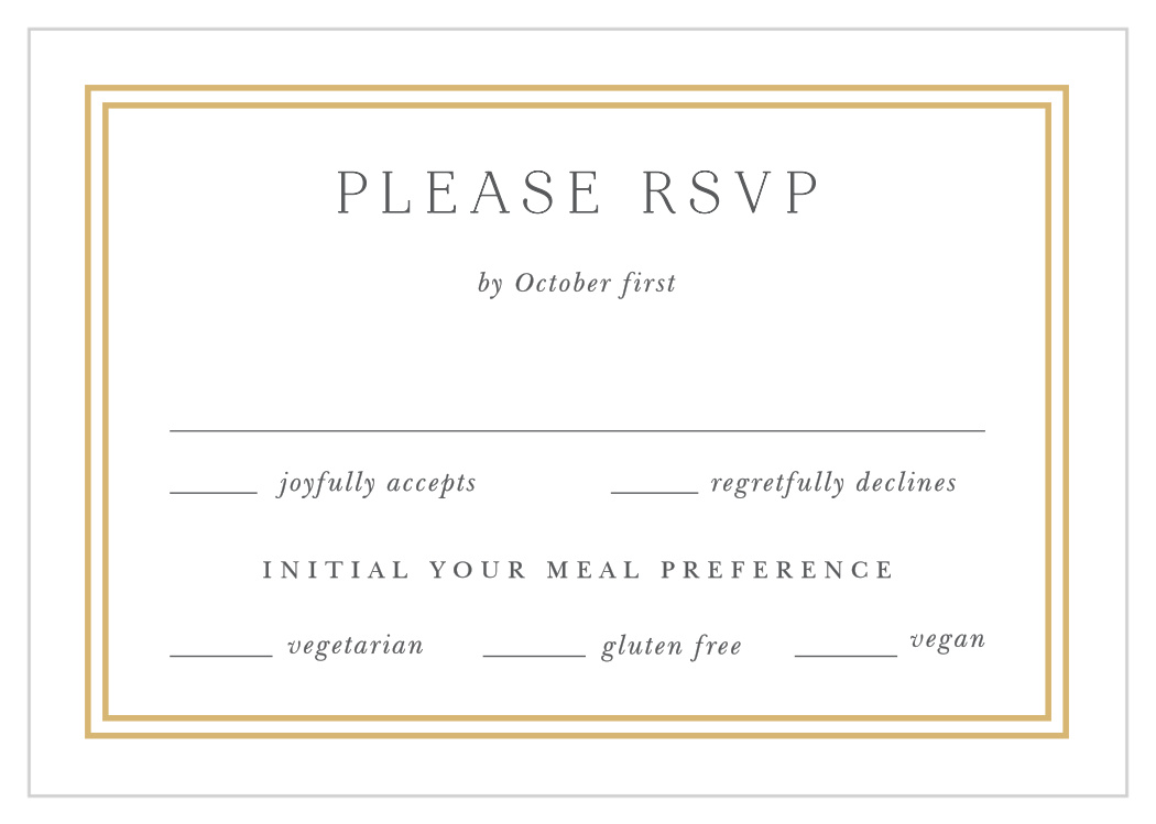 Alluring Aubrey Response Cards