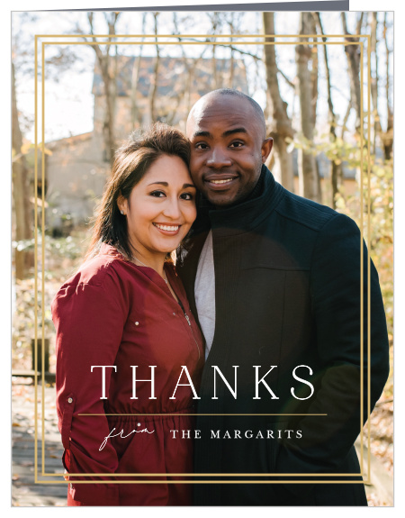 Alluring Aubrey Wedding Thank You Cards
