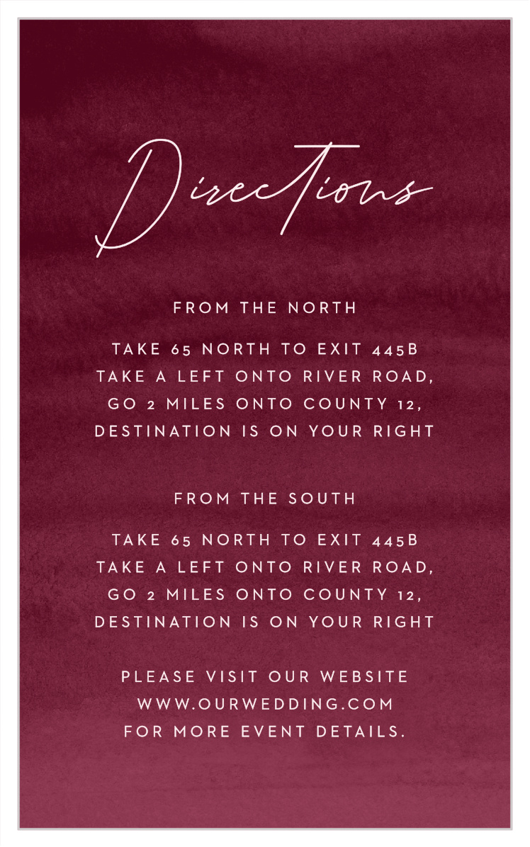 Watercolor Mood Direction Cards
