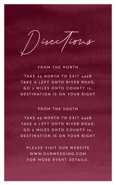 Watercolor Mood Direction Cards