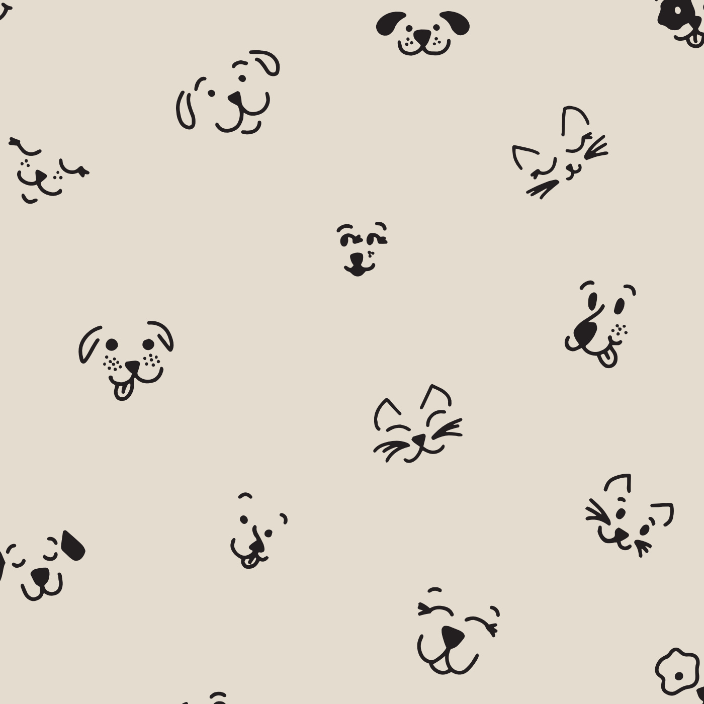 Pet Faces Wallpaper