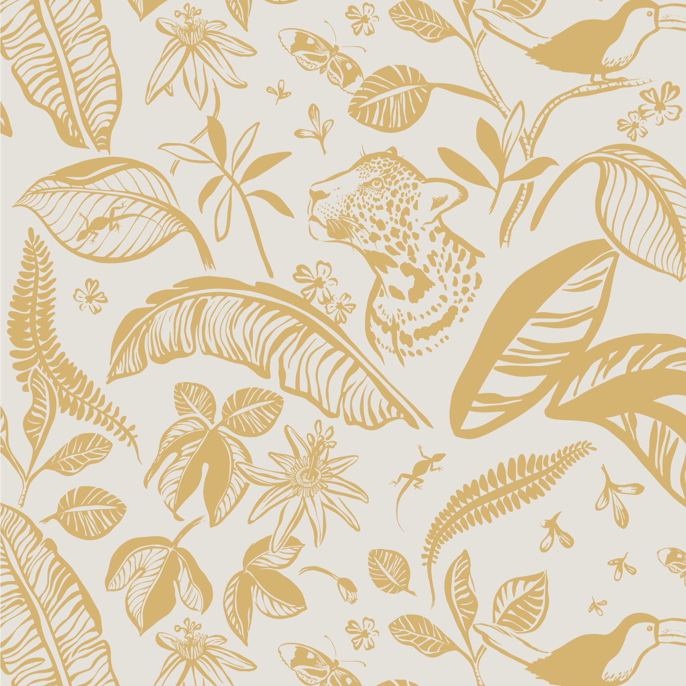 Lush Jungle Wallpaper