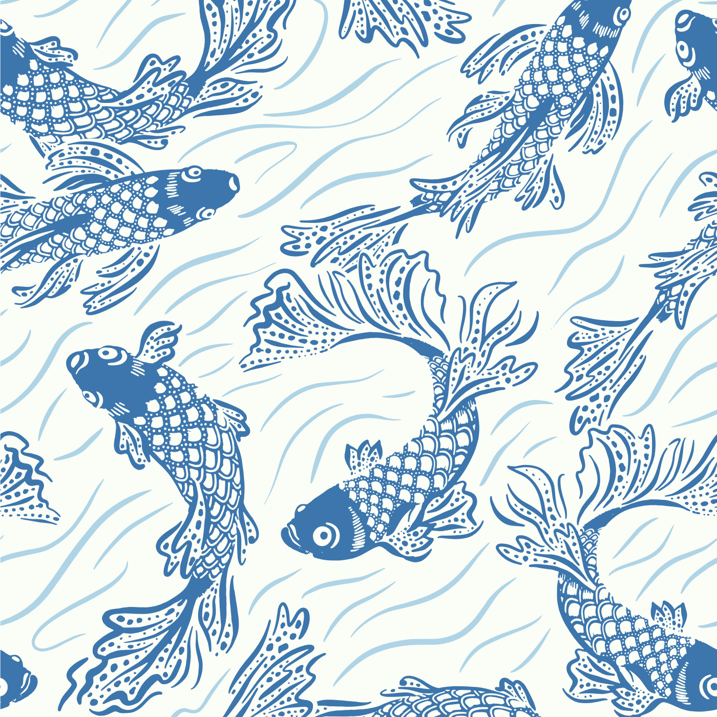 Koi Pond Wallpaper