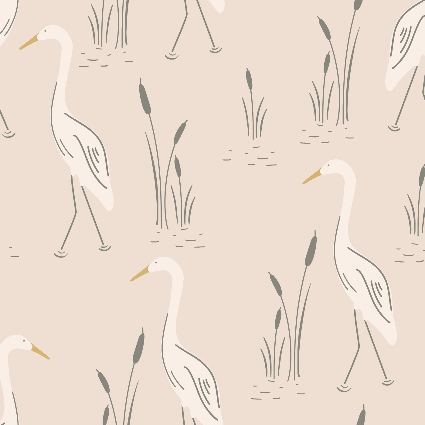 White Stork Wallpaper