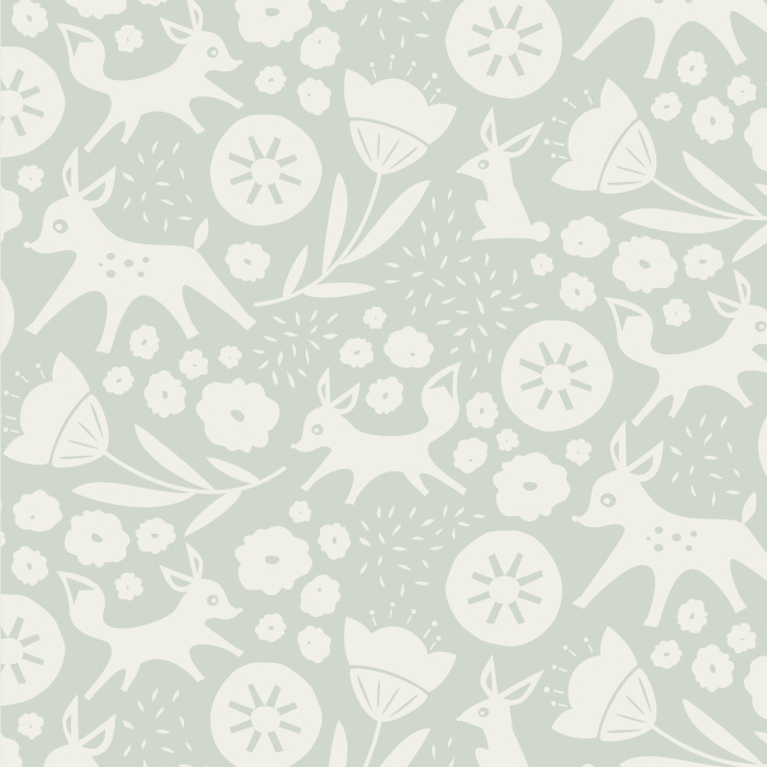 Create a whimsically playful space with our Woodland Romp Peel and Stick Wallpaper.