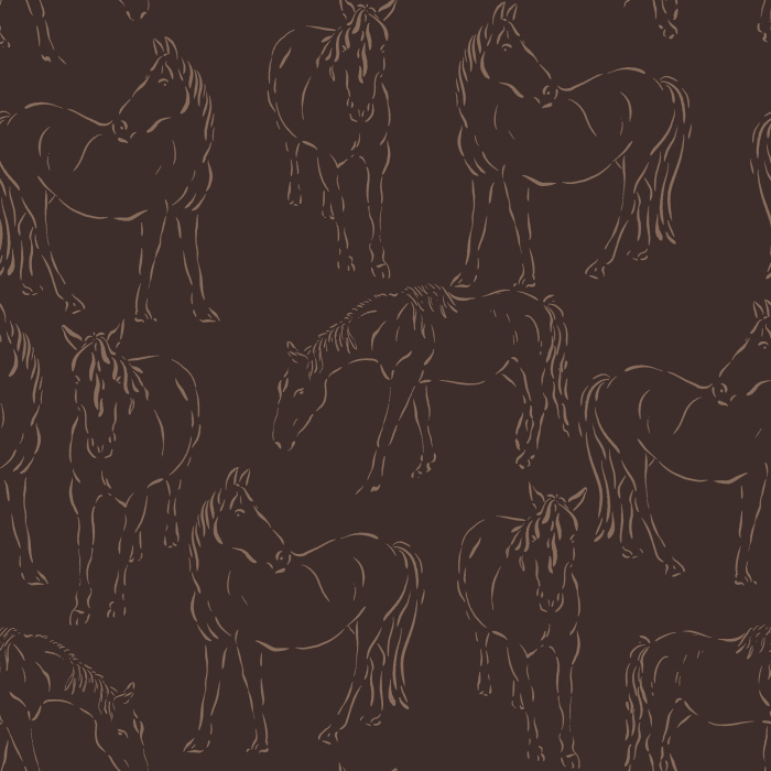 Create a countryside feeling on any wall in your home with our Free Horses Peel and Stick Wallpaper.