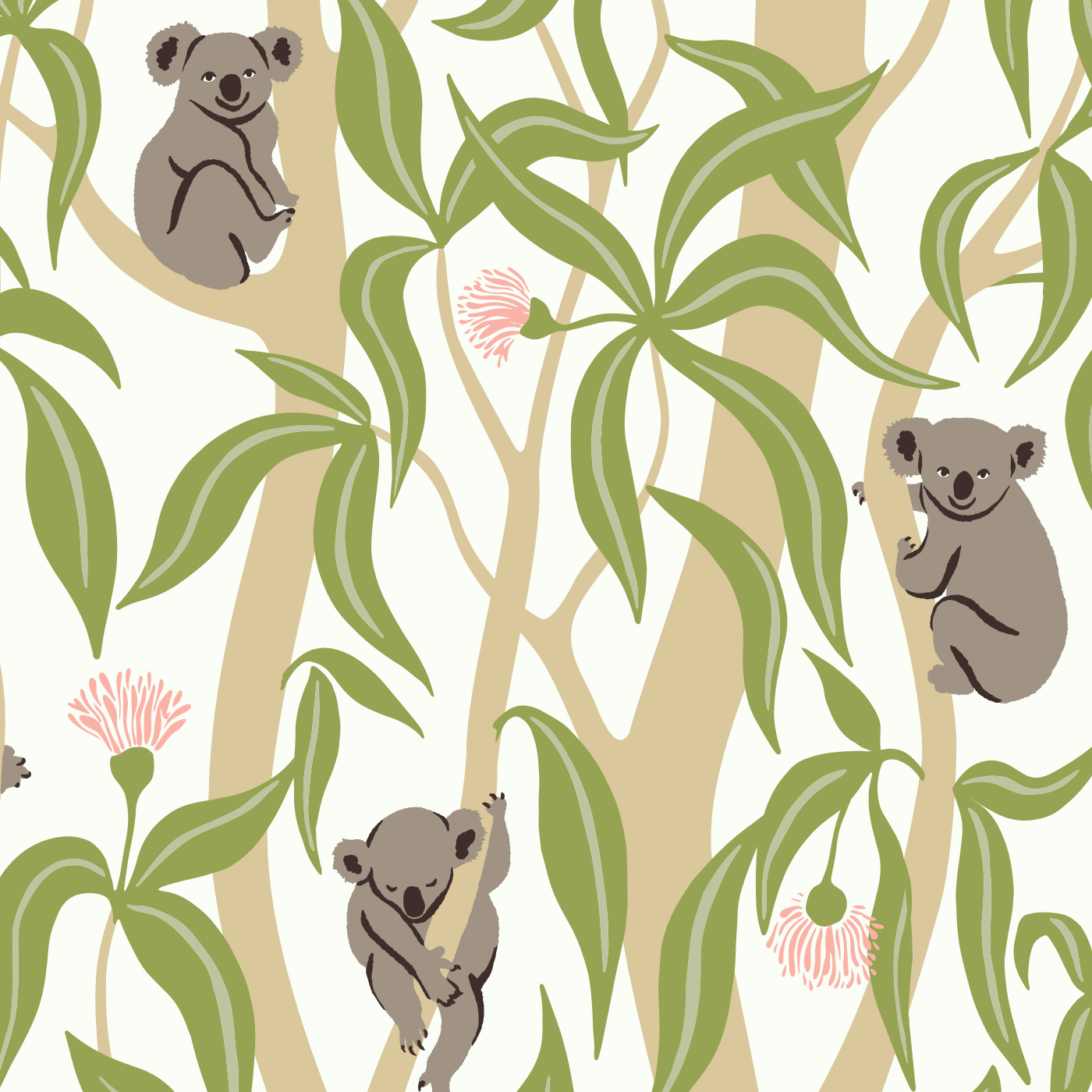 Koala Forest Wallpaper