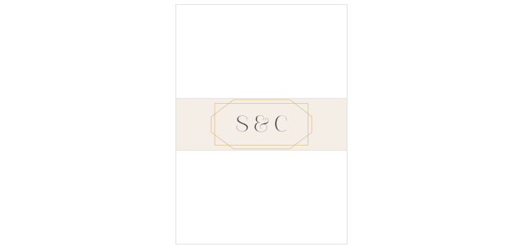 Deco Dream Wedding Belly Bands