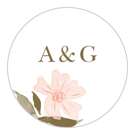Sprint Bounty Wedding Stickers
