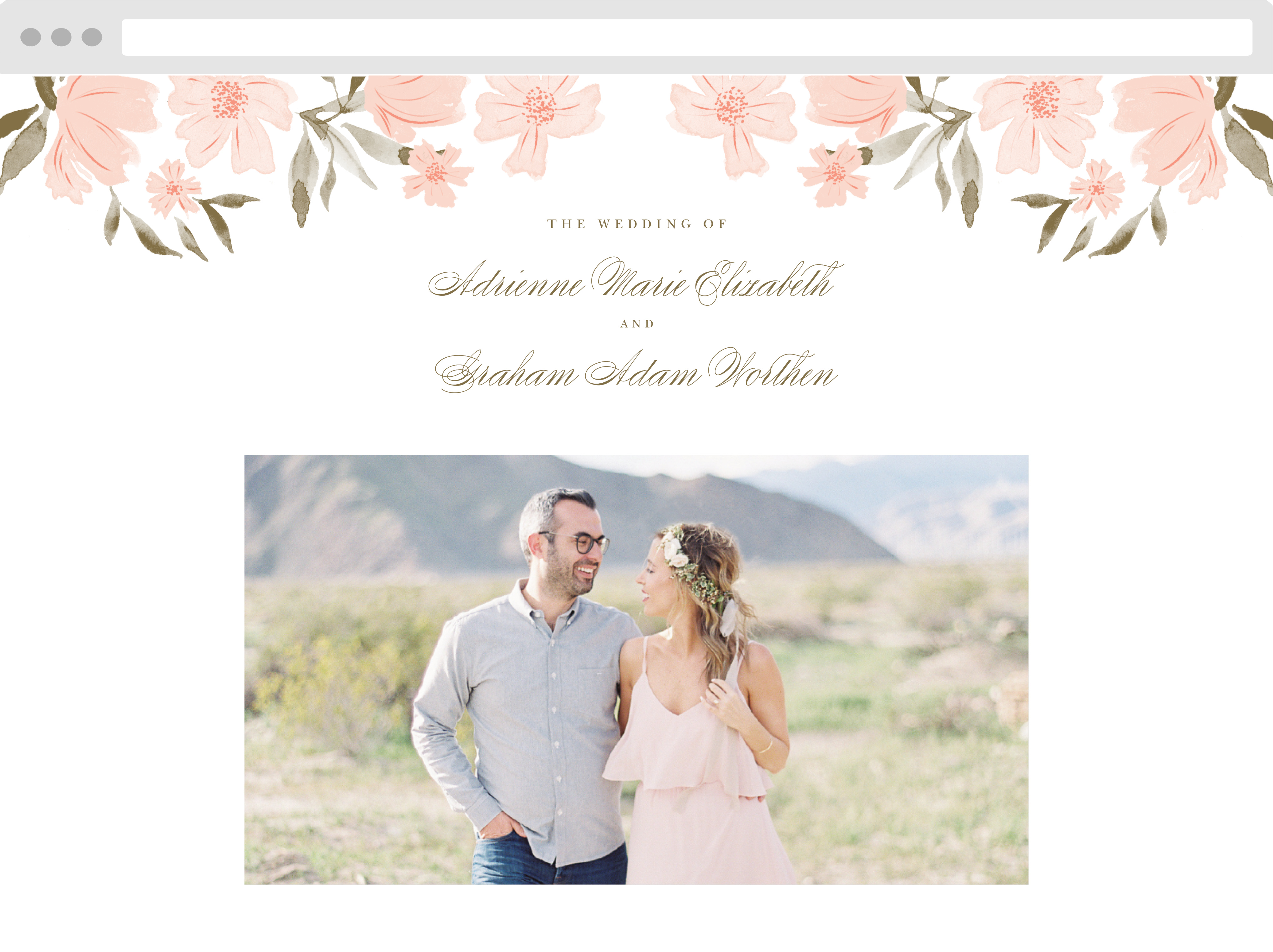 Sprint Bounty Wedding Website