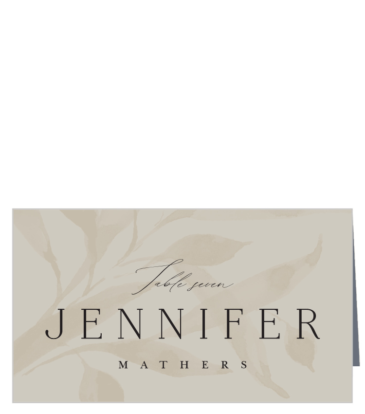 Still Waters Place Cards