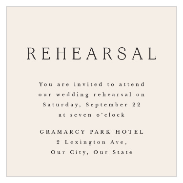 Still Waters Rehearsal Cards