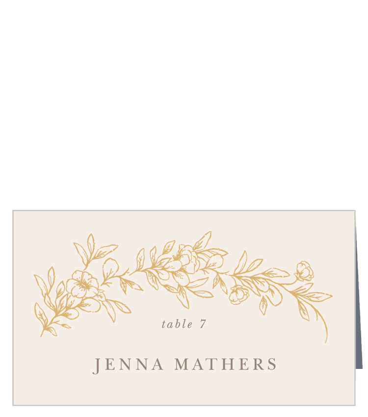 Romantic Garden Place Cards
