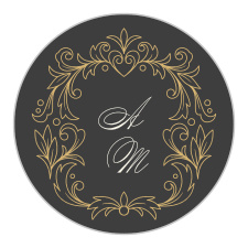 Create memories to last forever with our Ornate Baroque Wedding Stickers.