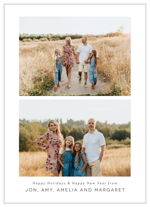 Our Big Year Holiday Cards send your warm wishes to family and friends this festive season.