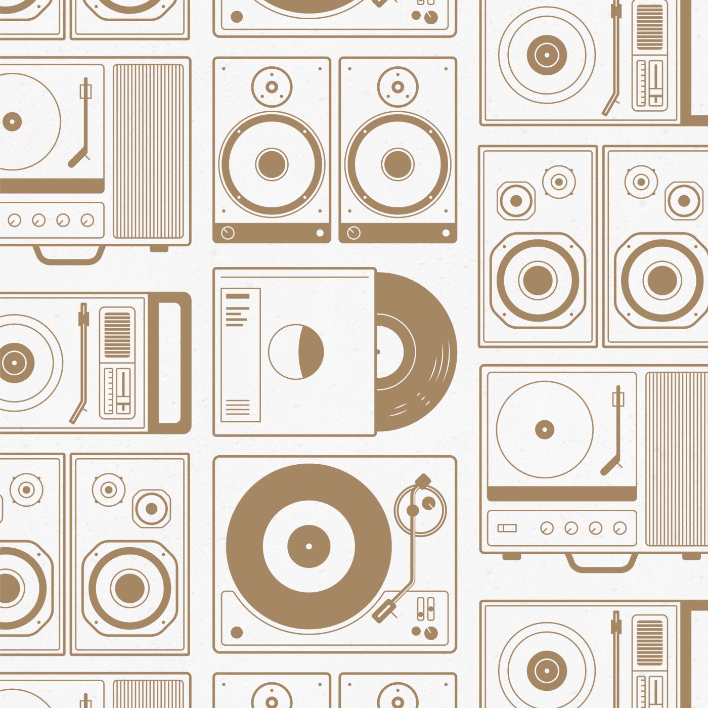Record Players Wallpaper