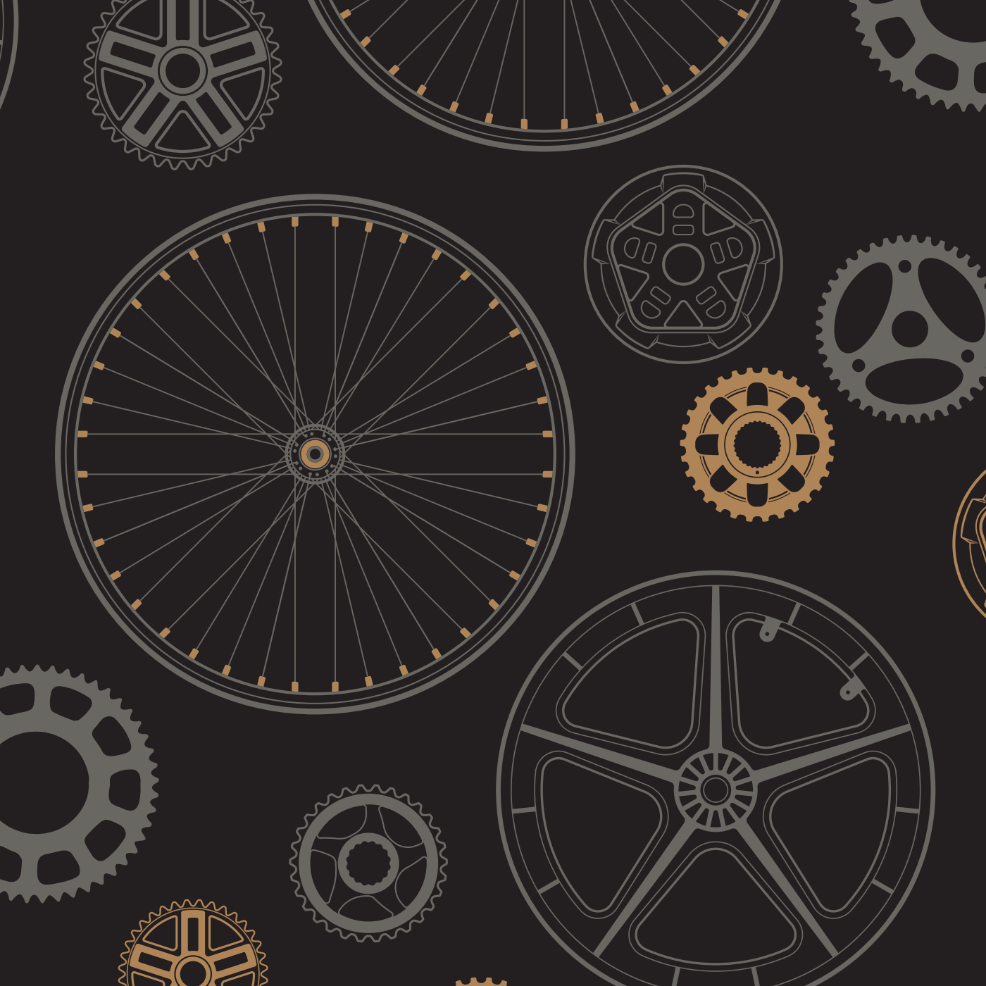 Wheels & Gears Wallpaper