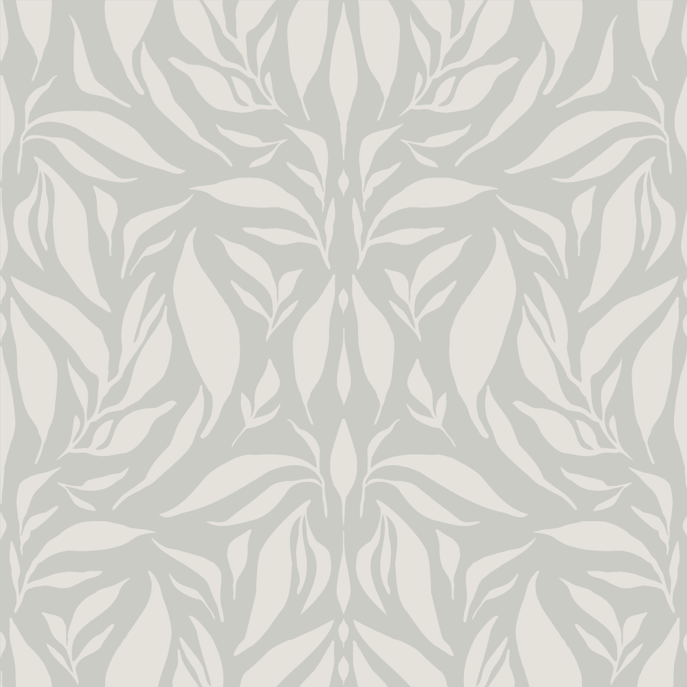 Botanical Symmetry Wallpaper