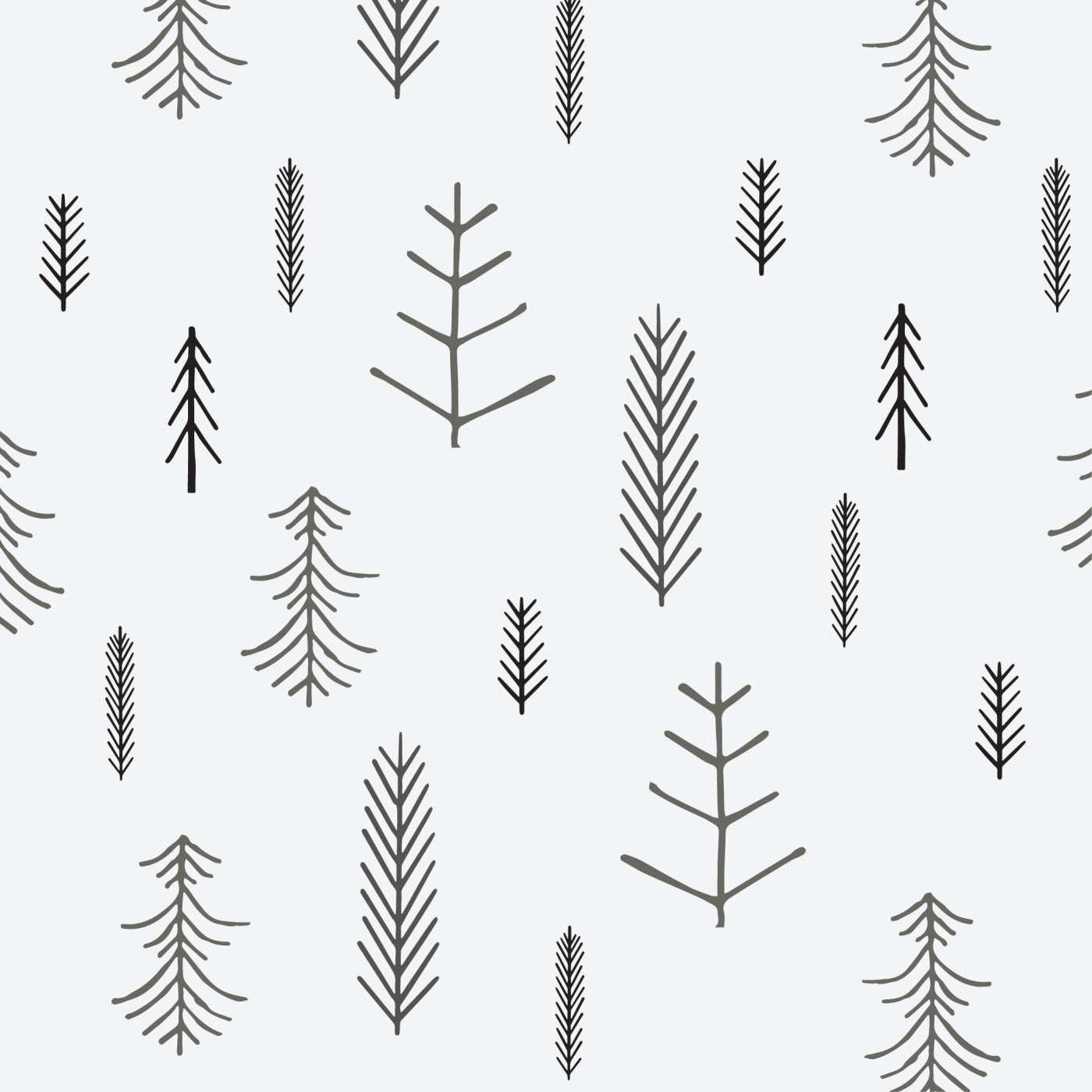 Timber Trees Wallpaper