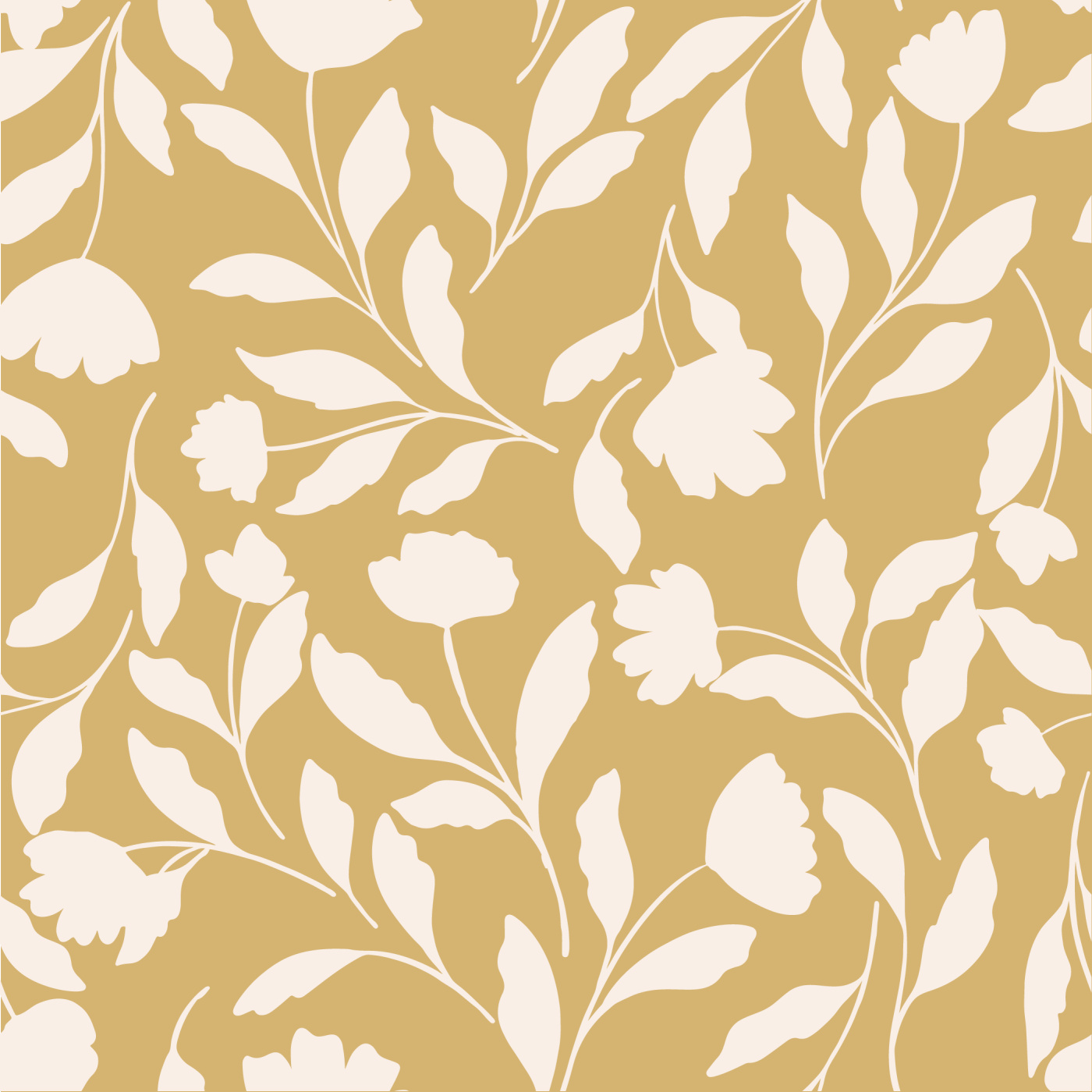 French Marigold Wallpaper