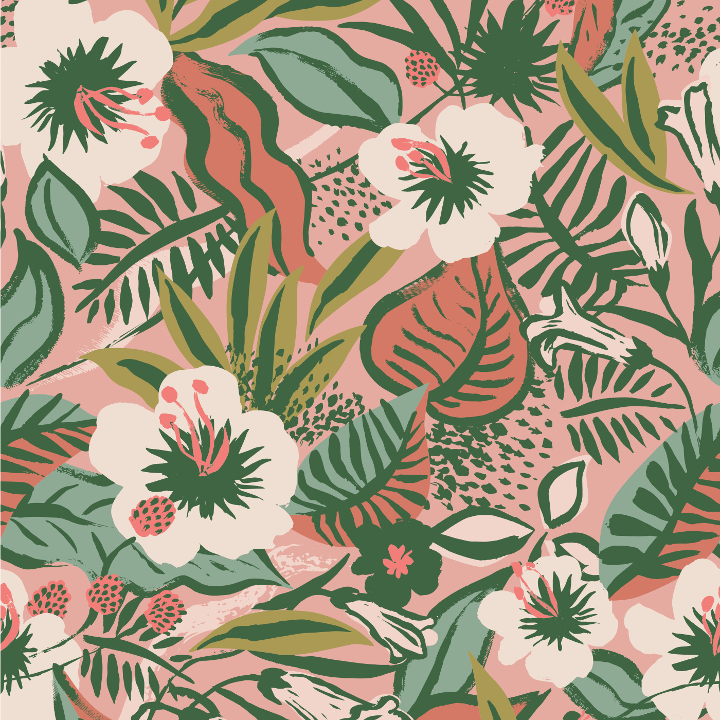 Garden Bungalow Wallpaper