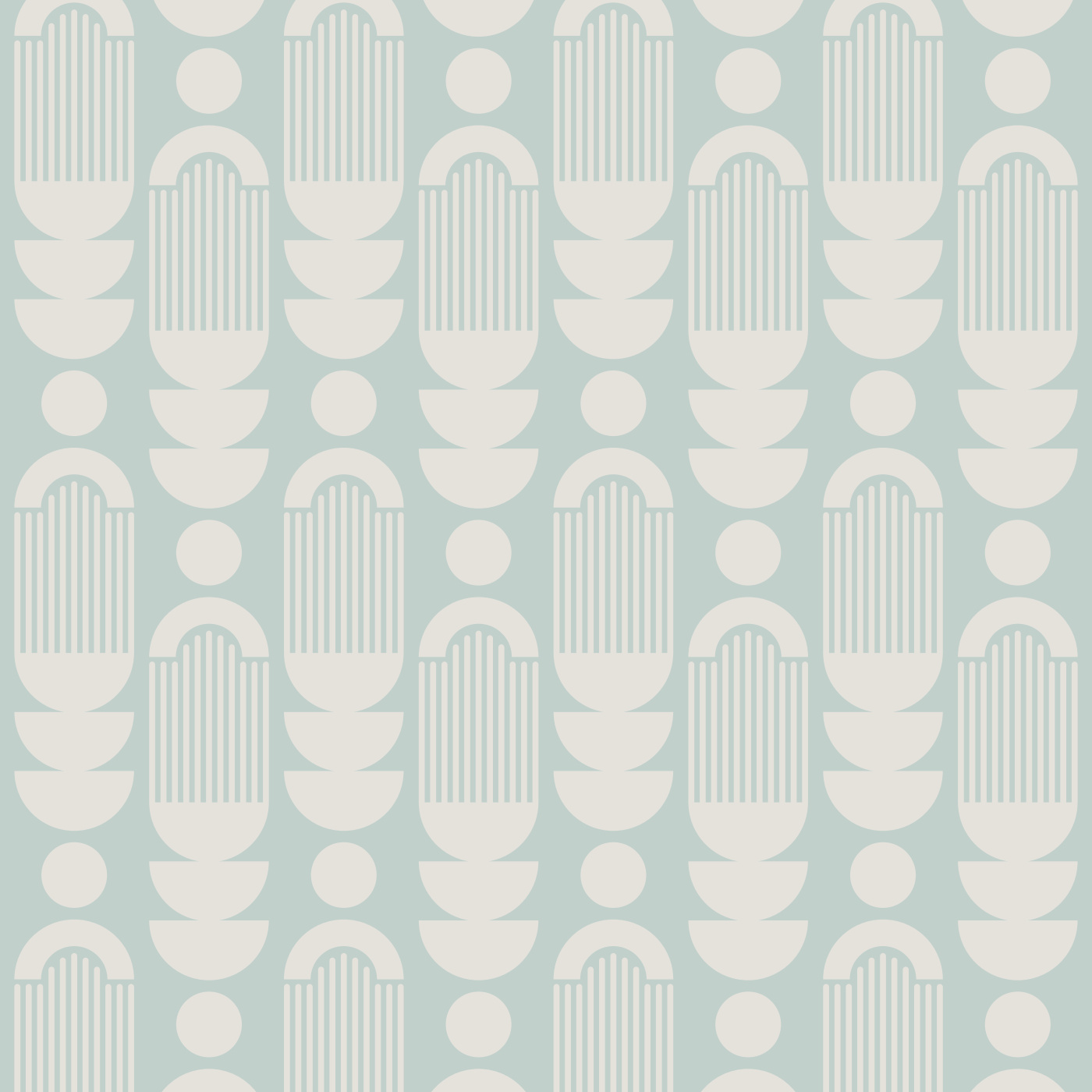 Mod Deco Wallpaper