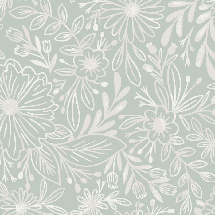 Create the perfect look of nature in any room of your home with our Textured Garden Peel and Stick Wallpaper.
