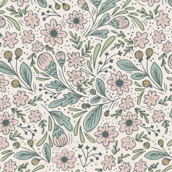 Make it look like a garden sprouting from any wall in your home with our Bloom Burst Peel and Stick Wallpaper.