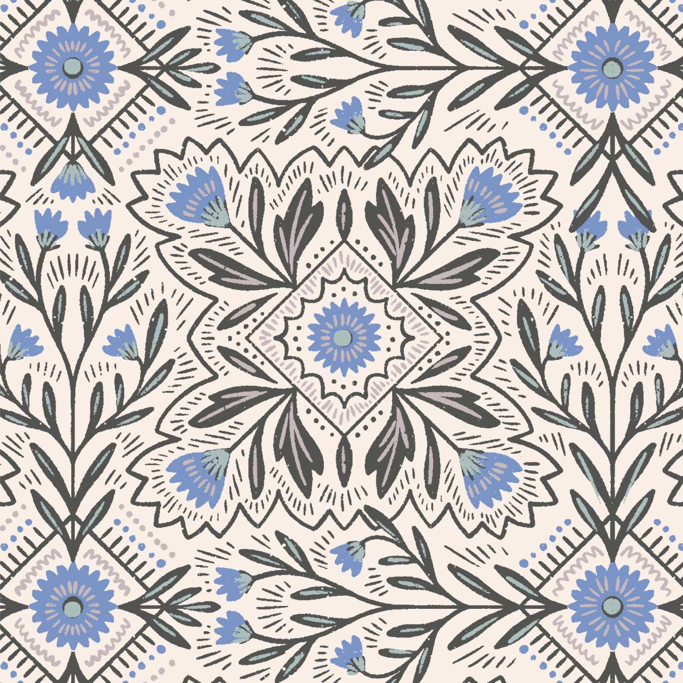 Botanic Boho Wallpaper