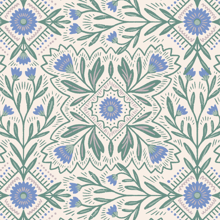 Create the charming chateau you've always dreamed of with our Botanic Boho Peel and Stick Wallpaper.